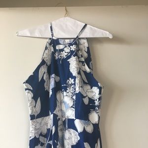Floral floor-length dress
